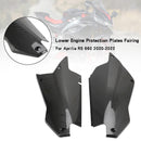 Aprilia RS 660 2020-2024 Carbon Engine Lower Belly Pan Panels Guard Fairing