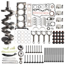 G4KD 2.0L Engine Overhaul Rebuild Kit Crankshaft Rods Timing Kit for Hyundai Santa Fe 2006-2012