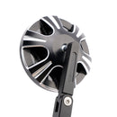 Billet Aluminum 22mm 25mm Round Bar End Mirror For Tracker Superbike Motorcycle