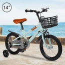 14"/16" Children Bicycle Toddlers Bike with Training Wheels Basket Kickstand