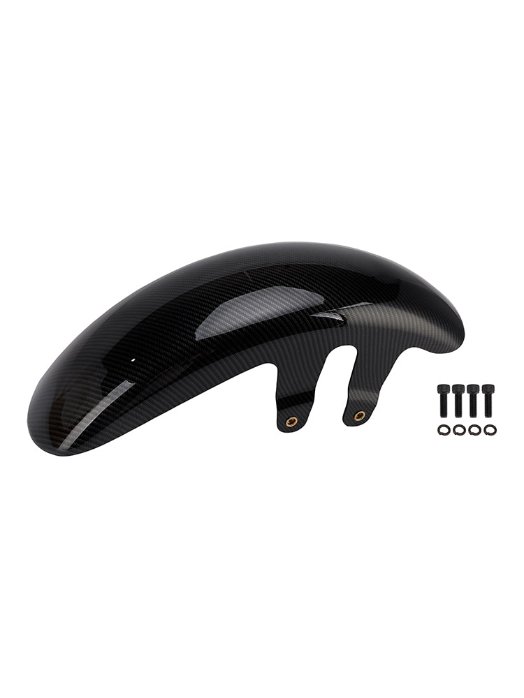 Front Fender Mudguard Fairing For Touring CVO Road Glide / Street Glide 23-25 Carbon