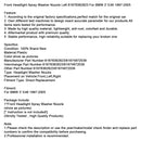 1997-2005 BMW 3' E46  Front Headlight Spray Washer Nozzle Left 61678362823