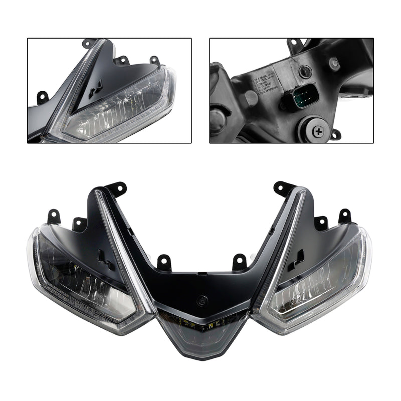 Headlamp Headlight Guard Protector Grill Led For Aprilia Rs660 20-24 Rsv4 Smoke