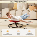 Sit + Spin 360锟斤拷Sensory Spinning Seat Swivel Toy Kids Fish Wobble Chair Stool