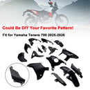 Bodywork Fairing Injection Unpainted For Yamaha Tenere 700 T700S 2025-2026