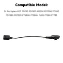 K Interface Headset Port Converter Cable for Hytera HYT PD780 PD700 PD980 PD788G