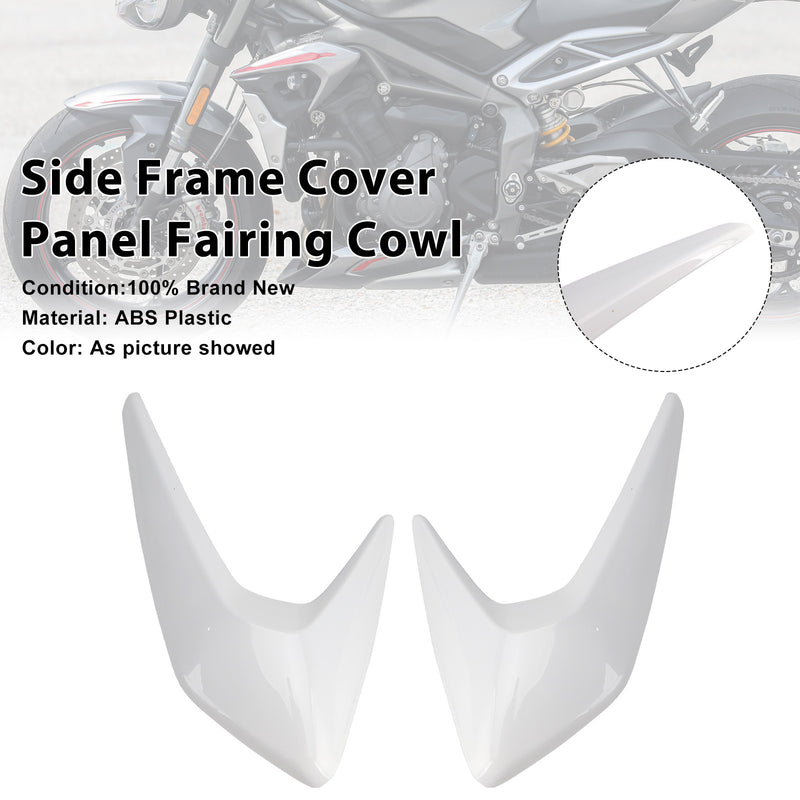 Side Frame Cover Panel Fairing For Street Triple 765 R/RS 2020-2022 White