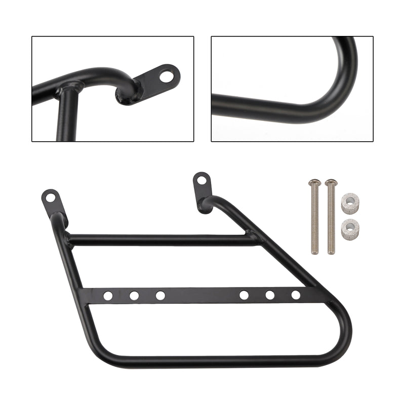 Saddlebag Support Mounting Bracket Racks Black For R.E. Meteor 350 21-24 Right