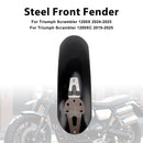 Steel Front Fender Mudguard For Scrambler 1200X 1200XC 1200XE 2019-2025
