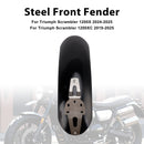 2024-2025 Triumph Scrambler 1200X Steel Front Fender Mudguard