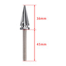 3x Silver Spike Windshield Bolts For Street Glide Electra Glide Touring '14-'25