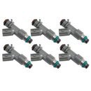 6PCS Fuel Injector 16450-RJA-A01 Fit Acura RL TL 3.5L V6 2005-2008