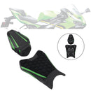 2019-2025 For Kawasaki Zx-6R Zx 6R Driver&Passenger Seat Kit Rear Cushion Green
