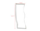 RV Freezer Door Gasket 2000917019 fits DOMETIC RM66E RM46E RM2301 RM2410  IM6