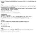 G4KH 2.0T Engine Crankshaft & 4Pcs Connecting Rods For HYUNDAI Sonata KIA Optima