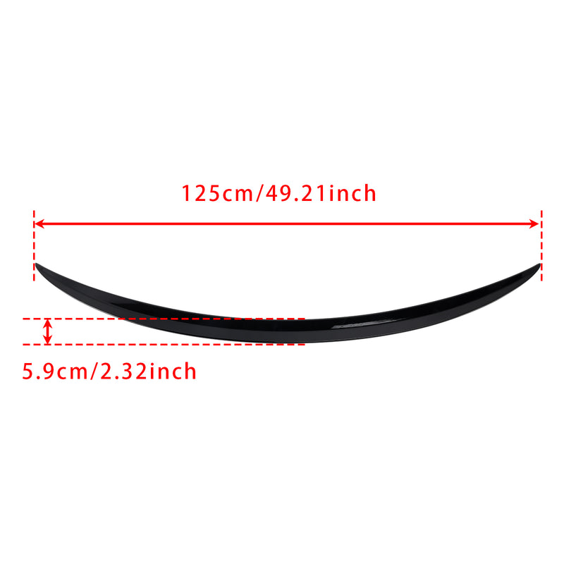 Gloss Black Rear Spoiler For Mercedes-Benz C-Class W206 21-24 AMG Style