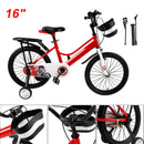 16"/18" Kids Bike for Boys and Girls with auxiliary wheels & Rack & Basket