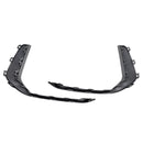 2PCS Front Fog Light Lamp Trim Fit Audi A6 C8 S-Line S6 2019-2023 Gray