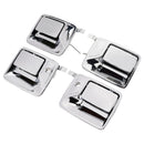 4Pcs Chrome Exterior Door Handle Set For Ford F-250 F-350 Super Duty 99-16