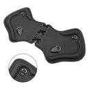 Pair Cnc Heat Shield Saddle Protector Blackb For Harley Flhx  Fxdls Xl Sportster Brown