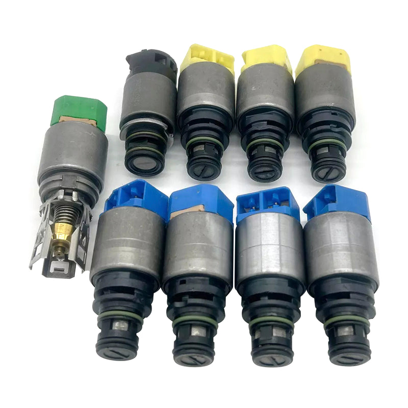9pcs 8HP50 8-Speed Automatic Transmission Solenoid For BMW Dodge Jeep Alfa Romeo