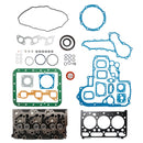 Complete Cylinder Head & Full Gasket Kit Compatible With Kubota D1703 Engine