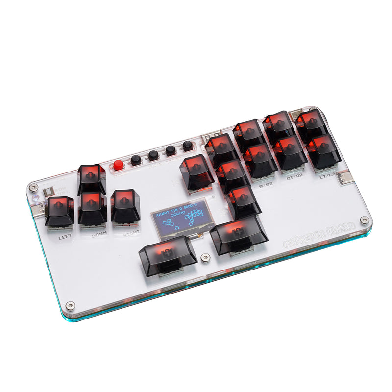 MustFun Hitbox Mini Stickless Controller For PC PS Switch And Other Game Devices
