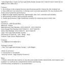 Left+Right Rear Trunk Lid Tail Light Bulb Holder Socket For BMW X5 E70 2008-2013