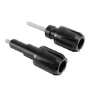 Cnc Anti-Crash Frame Sliders Protector Black For Bmw F900R F750Gs F850Gs 19-23