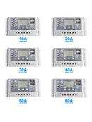 10A-60A PWM Solar Controller Display Current Solar Street Light Control 0V Start