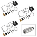 3X Carburetor Carb Rebuild Kit fit for Yamaha 3 Cyl 2.834 Bore 60HP 70HP 1992-06