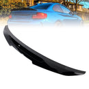 Gloss Black Rear Boot Spoiler For BMW 2 Series F22 F87 14-21 Coupe PSM Style