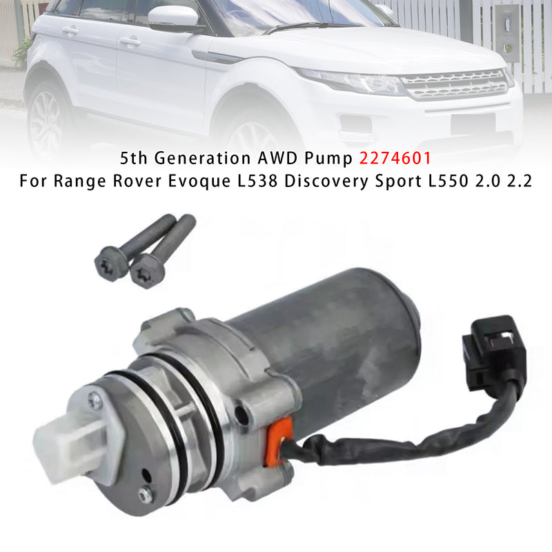 5th Generation AWD Pump 2274601 For Range Rover Evoque L538 Discovery Sport