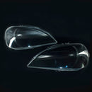 2PCS Front Headlight Glass Clear For Mercedes Benz ML-Class W163 2002-2005