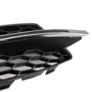 Front Lower Bumper Fog Light Cover Grill Fit AUDI A3 S3 S-Line 2013-2016