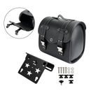Saddlebag & Brcket Kit Side Storage Universal Quick Release Black For Motor