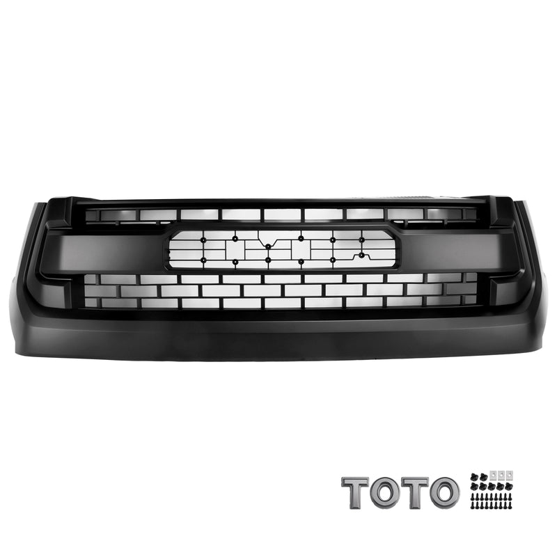 Matte Black Honeycomb Front Grill Grille Fit Toyota Tundra 2014-2018 TRD PRO
