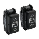 2X Console Power Window Switch Front Button for Mercedes Benz W124 S126 W190