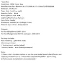 Pair Front  Fog Light Lamps With Bulbs For Ford Expedition 2007-2014 Smoked Lens