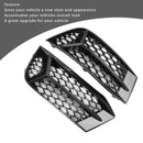 Front Bumper Grill Fog Light Cover Lamp Frame Trim Fit Audi A3 2017-2020