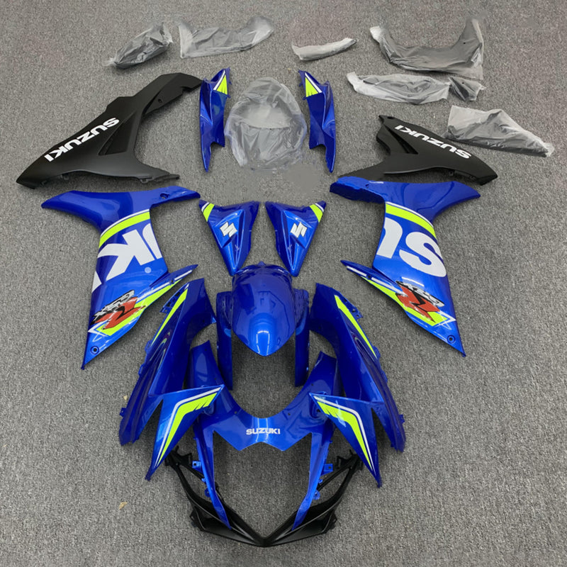 Amotopart  Suzuki GSXR 600/750 2011-2024 K11 Fairing Kit Bodywork Plastic ABS