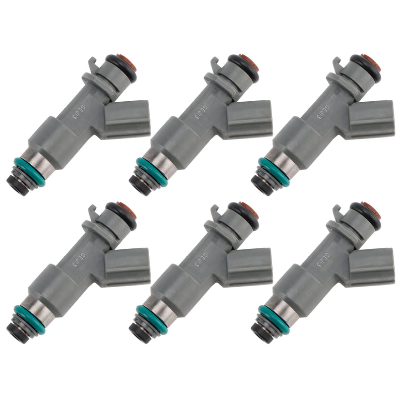 6PCS Fuel Injector 16450-RJA-A01 Fit Acura RL TL 3.5L V6 2005-2008