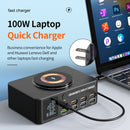 140W Fast Charging Charger Intelligent PD100W Notebook Multi-Port USB Charger US
