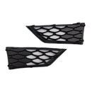 2012-2017 Seat Leon Cupra 5F Black Front Honeycomb Fog Light Grille Cover