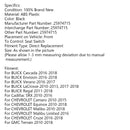 Front for Seat Right Power Switch Front Right Power Seat Switch for Cadillac SRX Buick Chevrolet GMC 25974715