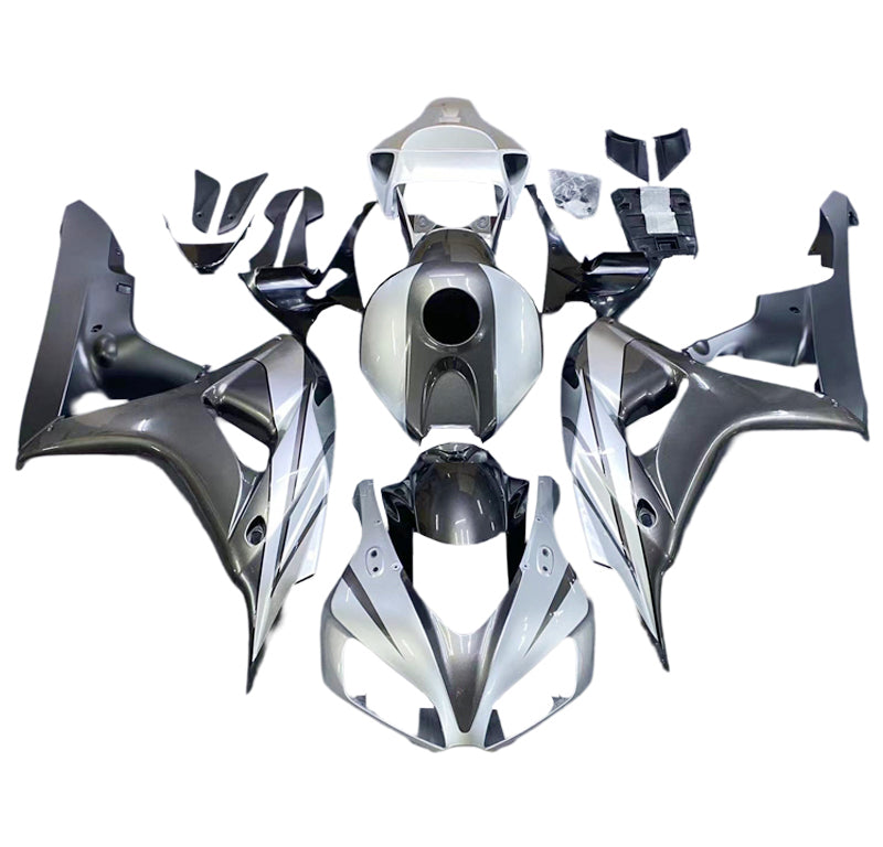 Fairing Kit Bodywork ABS fit for Honda CBR1000RR 2006 2007 Gray White Generic