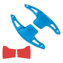 Steering Wheel Paddle Shifter Extension For Ford Explorer 13-19 Aluminium Blue