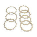 Clutch Friction Plate Kit fit for Kawasaki ER650 Z650 EX650 Ninja 650 2017-2024