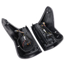 2007-2013 For Toyota Tundra Left+Right LED Tail Lights Black Housing Smoked Lens
