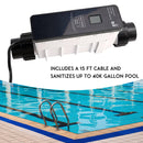 IC40 EC-520555 Replacement Salt Cell Chlorine Generator for In-Ground Pools Up